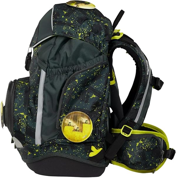 Ergobag PACK SET zaino portapenne Ergonomico Eco Resistente Acqua Sporco Harvest