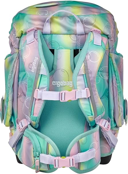 Ergobag PACK SET zaino portapenne Ergonomico Eco Resistente Acqua Sporco Magic