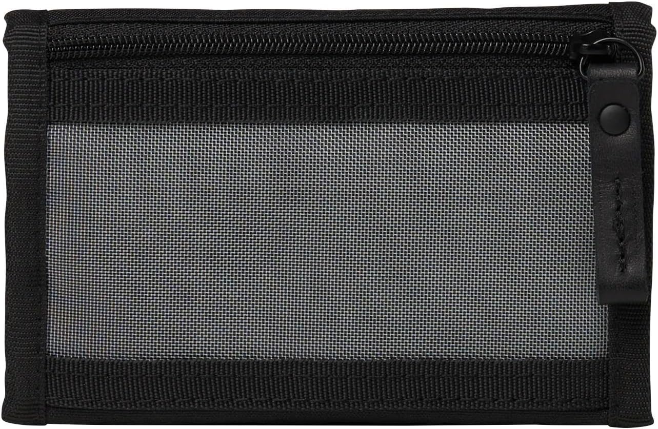 Satch Portafoglio 13x9x2 Cm Poliestere Riciclato Unisex Nordic Black