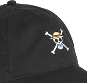 Capslab Cappellino con Visiera Collezione One Piece Cotone Nero Unisex