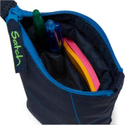 Satch Pensil slider portapenne astuccio eco riciclato 17x19x7 cm Blue Tech