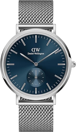 Daniel Wellington Classic Multi-Eye 40mm Orologio da Uomo blu argento