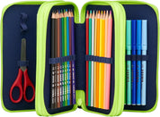 Ergobag Astuccio maxi set da 40 pezzi matite pennarelli Lyra - Race