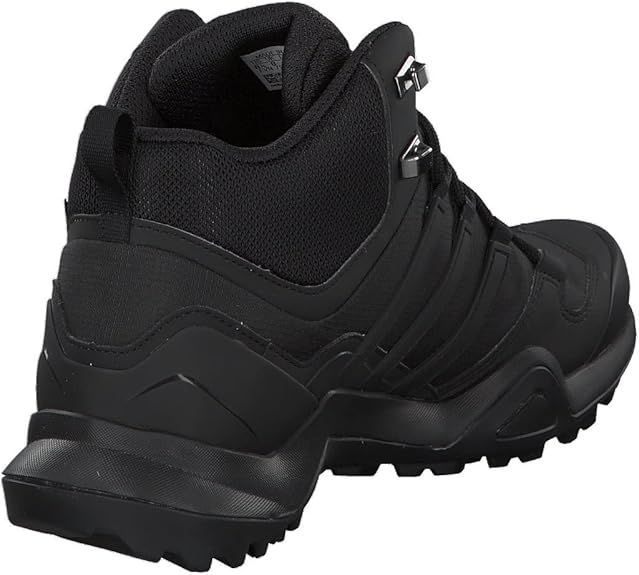 Adidas Scarpe Trail Terrex Swift R2 Mid GTX Tessuto Tecnico Nero Uomo