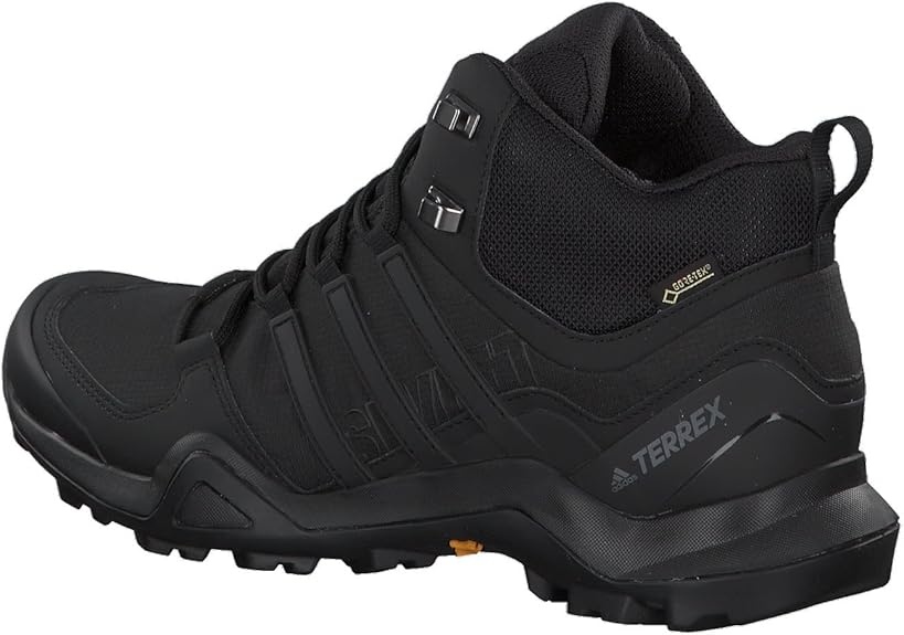 Adidas Scarpe Trail Terrex Swift R2 Mid GTX Tessuto Tecnico Nero Uomo