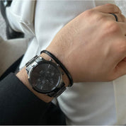 Daniel Wellington orologio iconic Link cronografo 42mm inox 316L black DW00100642