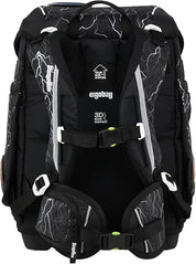 Ergobag CUBO SET zaino sacca portapenne Ergonomico Eco Resistente REFLECTBEAR