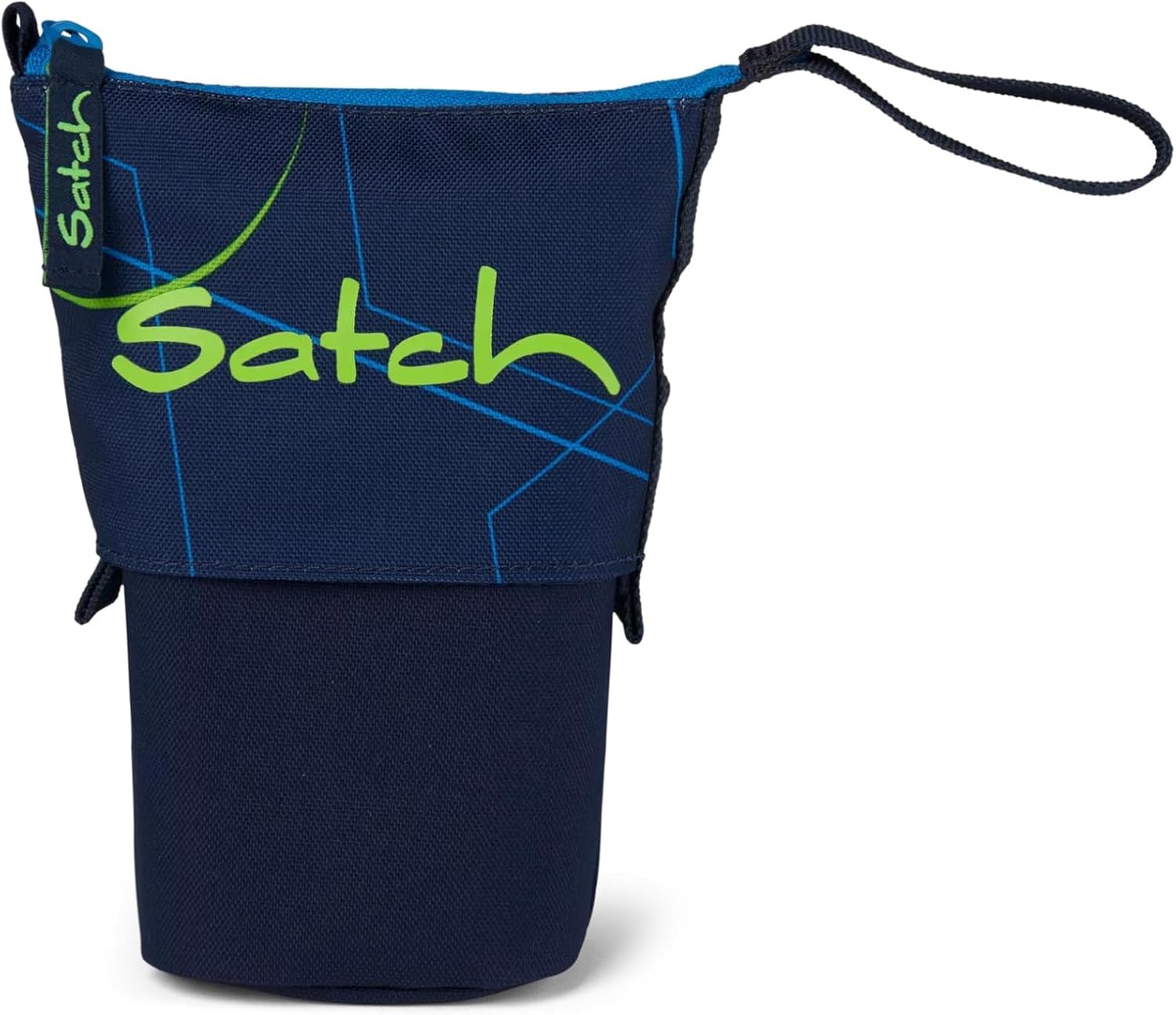 Satch Pensil slider portapenne astuccio eco riciclato 17x19x7 cm Blue Tech