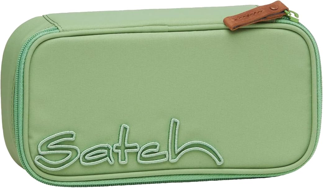 Satch Portapenne Nordic Jade Green 22x6x11 Cm Riciclato verde Unisex