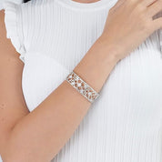 Brosway Bracciale Donna Rigido in Ottone e Cubic Zirconia Collezione Corinto - BOI11