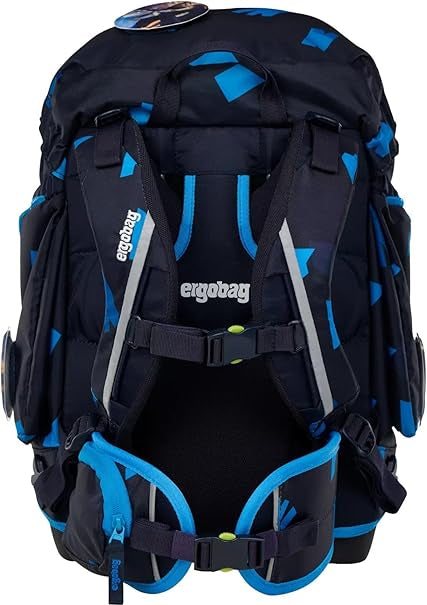 Ergobag PACK SET zaino portapenne Ergonomico Eco Resistente Acqua Sporco Crime