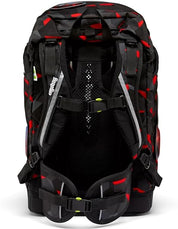 Ergobag Set prime zaino portapenne Ergonomico Personalizzabile Eco Resistente Acqua Sporco Nero Bambino TaekBeardo