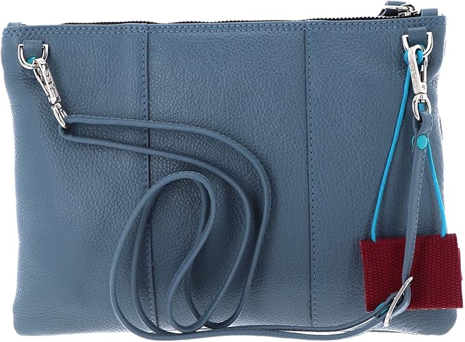 Gabs Borsa Pochette Tracolla Beyonce S Pelle Bull Basic BLU ARDESIA