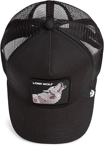 Goorin Bros. Cappello Trucker The Farm Classic Lupo 'The Lone Wolf' Nero Unisex