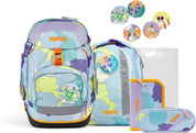 Ergobag Ergonomico SET 6 PEZZI portapenne zaino borsa astuccio Eco cartoons