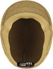 Kangol Cappello Coppola 507 Iconico in Misto Lana Marrone Cammello Unisex