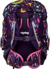 Ergobag PACK SET zaino portapenne Ergonomico Eco Resistente Acqua Sporco Garden