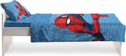 SPIDER MAN DISNEY Completo Letto lenzuola con ribaltina Singolo Cotone UFFICIALE
