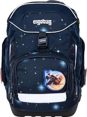 Ergobag PACK SET zaino portapenne Ergonomico Personalizzabile Eco Resistente Acqua Sporco Verde Bambino Atmosbear