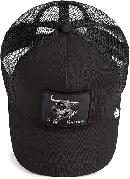 Goorin Bros. Cappello Trucker The Farm Classic Toro 'The Rager' Nero Unisex