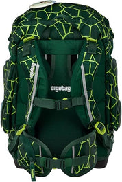 Ergobag PACK SET zaino portapenne Ergonomico Personalizzabile Eco Resistente Acqua Sporco Verde Bambino BEARREX