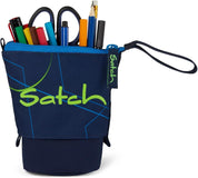 Satch Pensil slider portapenne astuccio eco riciclato 17x19x7 cm Blue Tech