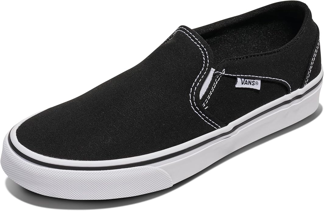 Vans Slip-on scarpe da Ginnastica Asher Donna in Canvas Nero