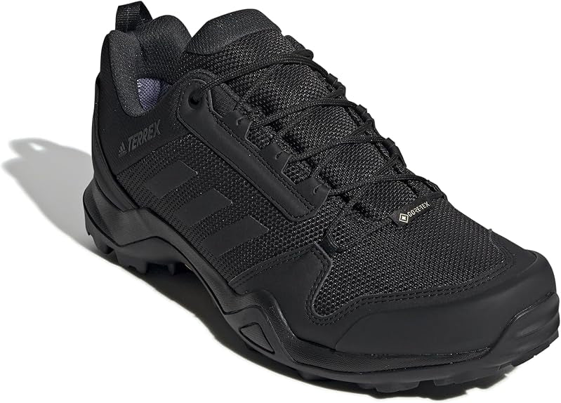 Adidas Scarpe Trail Terrex AX3 GTX Tessuto Tecnico Nero Uomo