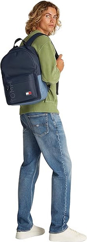 Tommy Jeans Zaino TJW Daily Reporter backpack Blu Navy