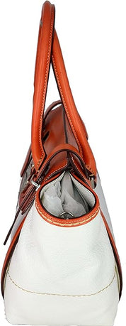 La Martina Borsa Bauletto Iconic Bianco Donna