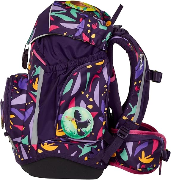 Ergobag PACK SET zaino portapenne Ergonomico Eco Resistente Acqua Sporco Garden