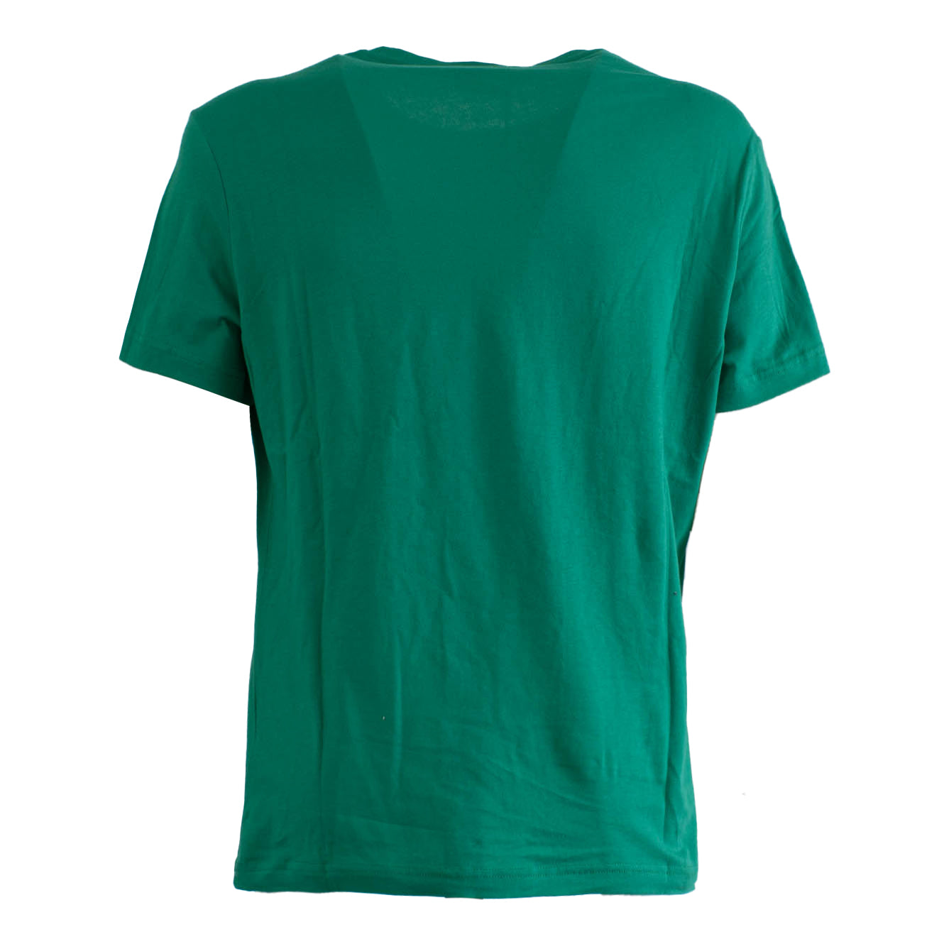 Versace Crew Neck Cotton Green T-Shirt