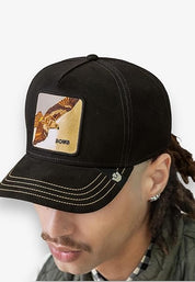 Goorin Bros. Cappello Trucker Edizione Golden Bomb Misto Poliestere Nero Unisex