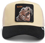 Goorin Bros. Cappellino Baseball Collection 'Slick Seal' Beige Unisex