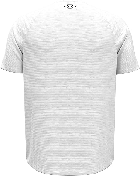 Under Armour Maglietta Allenamento Uomo UA Tech Textured T-shirt Poliestere Bianco