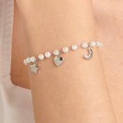 Brosway Bracciale Donna In Acciaio Luna cuore stella Collezione Chant - BAH85