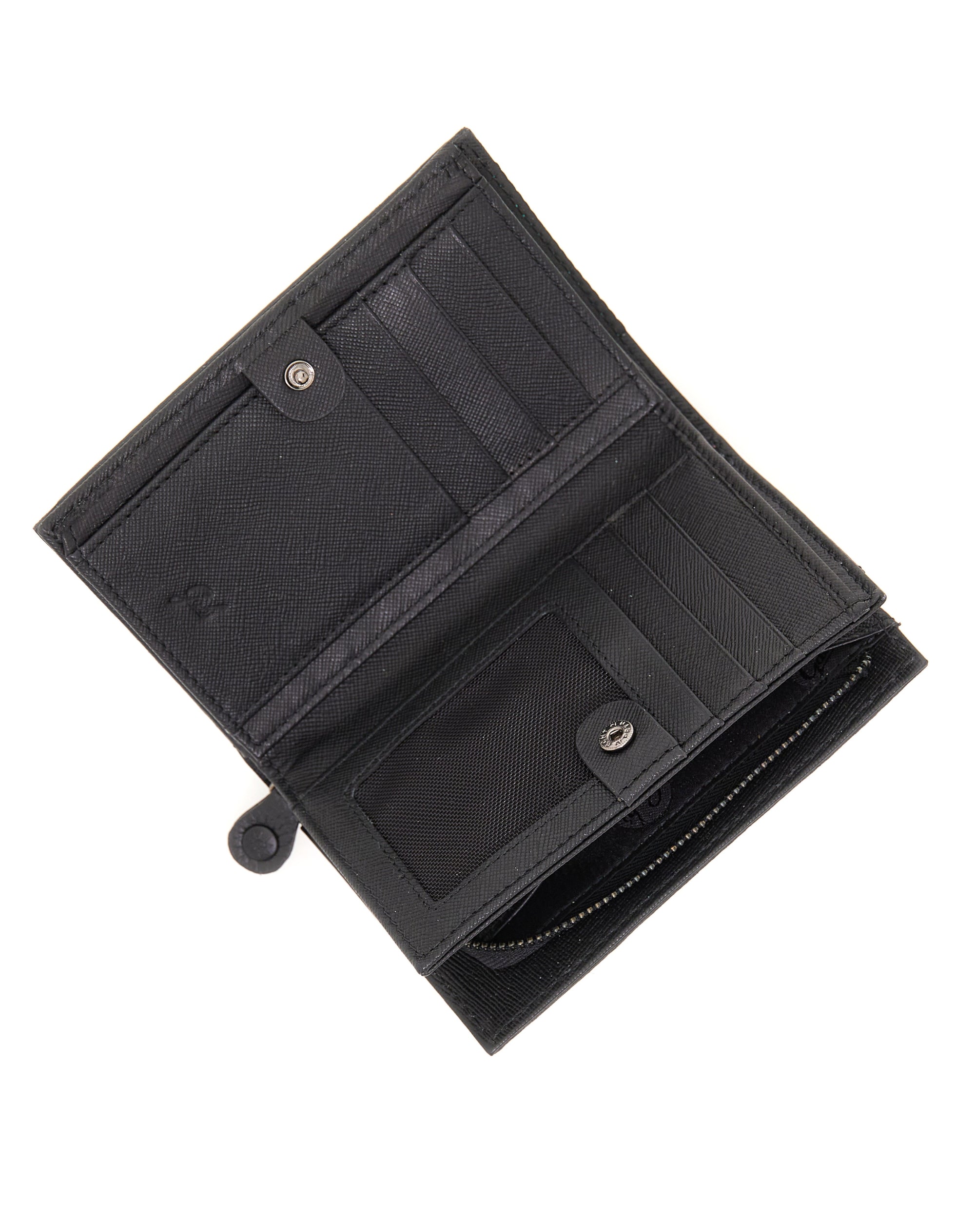 Gabs Wallet Button Zip Coins Cards Brown Leather