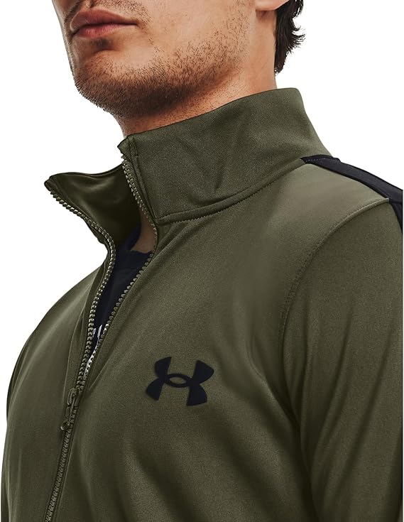 Under Armour tuta allenamento sport UA EMEA poliestere verde militare