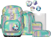 Ergobag PACK SET zaino portapenne Ergonomico Eco Resistente Acqua Sporco Magic