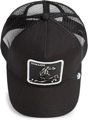 Goorin Bros. Cappello Trucker The Farm Classic Cavallo 'Black Stallion' Nero Unisex