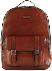 The Bridge Zaino Medio Cesare in Pelle Marrone Donna Uomo 461525D9