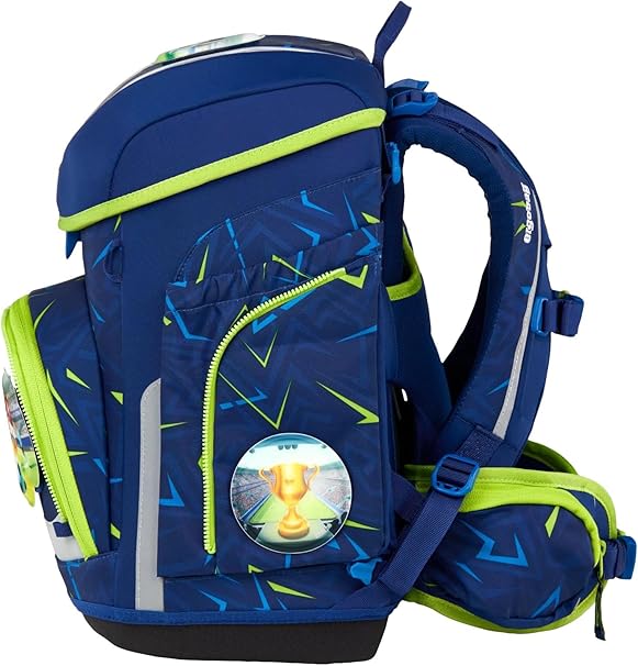 Ergobag CUBO SET zaino sacca portapenne Ergonomico Eco Resistente Runbear