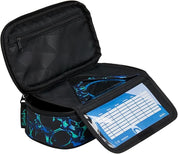 Satch Portapenne Astuccio Scolastico 22x6x11 Cm pensilcase Caleido Blue