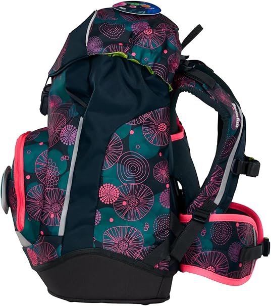 Ergobag Zaino Scuola Bambina Ergonomico Resistente Acqua CoralBear Viola
