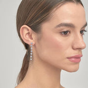 Brosway Orecchini donna Pendenti in Acciaio e Cristalli Collezione SYMPHONIA - BYM146