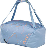 Satch Borsone da Palestra Duffle 25 litri Azzurro VIVID BLUE Unisex
