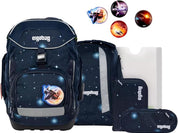 Ergobag PACK SET zaino portapenne Ergonomico Personalizzabile Eco Resistente Acqua Sporco Verde Bambino Atmosbear