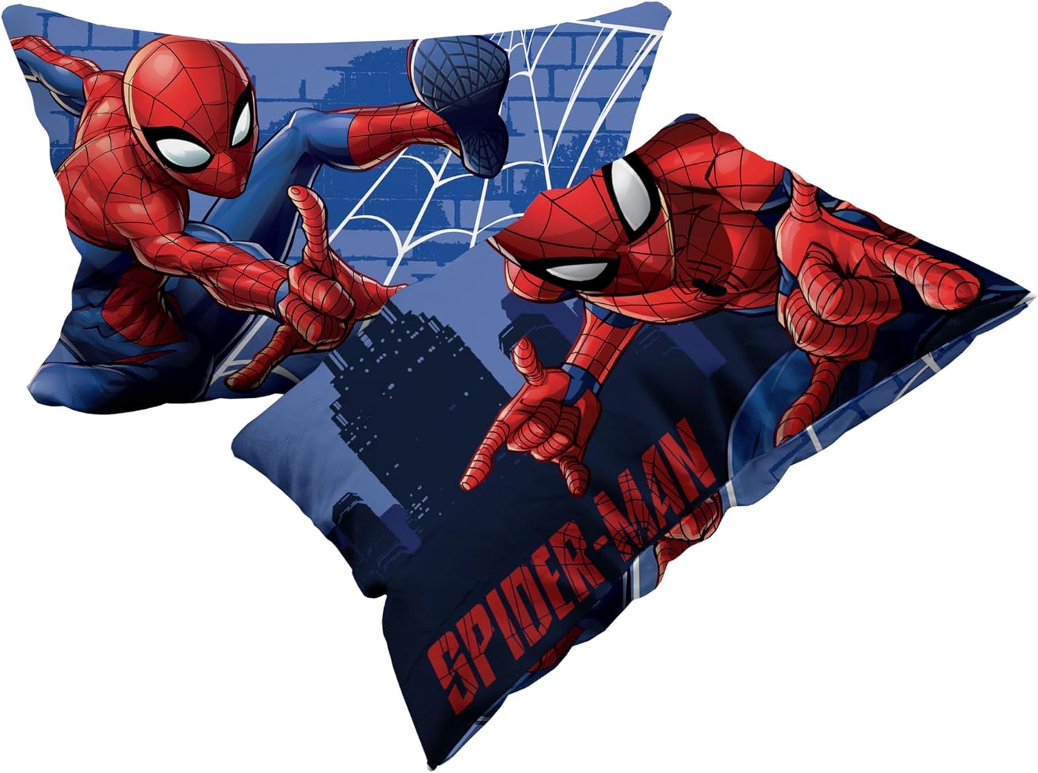 SPIDER MAN DISNEY Completo Letto lenzuola Singolo in Cotone lenzuola federe PRODOTTO UFFICIALE