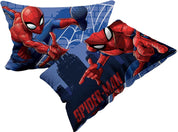 SPIDER MAN DISNEY Completo Letto lenzuola Singolo in Cotone lenzuola federe PRODOTTO UFFICIALE