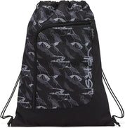 Satch Sacchetta Sportiva Mountain Grid 12 Litri Palestra Sport Nero Unisex